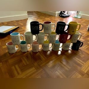 RAE DUNN MUGS